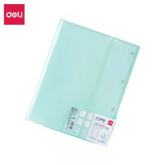 得力 资料册 72478  A3/30页 绿色 个