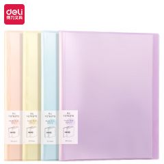 得力 A4/30页资料册  PQ603-30 颜色随机