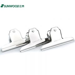 三木（SUNWOOD） 2068 山形铁票夹102mm金属色3只/袋（计价单位：袋）