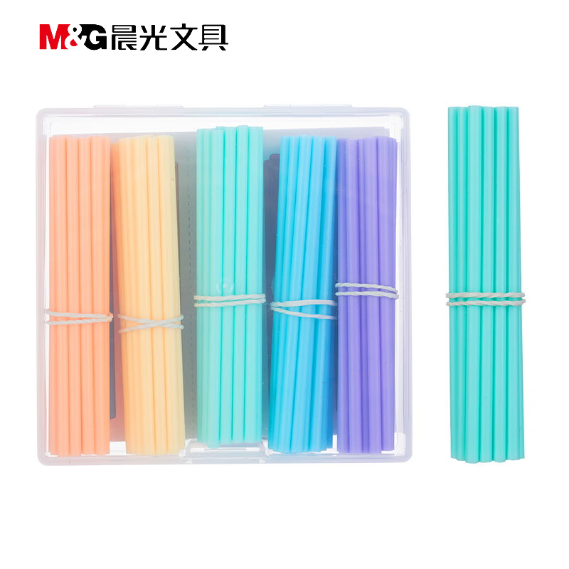 晨光（M&G） 文具5色/100支计数棒套装 袋装加厚数数棒算数教具 幼儿园教具数学教具ASD99889