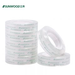 三木 7122 透明高粘文具胶带 12mm*30y 12卷/筒