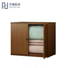 华雅新卓 收纳柜 储物柜 实木阳台斗柜 单层66高*52深
