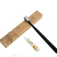 途悦  一次性牙具 黑色牙刷+6g姜盐牙膏 起订量5000套