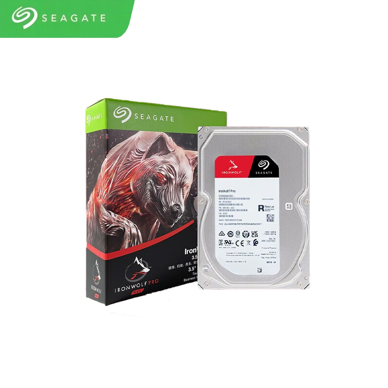 希捷（SEAGATE） ST12000NT001 NAS硬盘 酷狼PRO 新NT系列 网络存储硬盘 PMR CMR垂直磁记录技术垂直硬盘机械硬盘 12TB