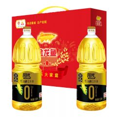 金龙鱼 阳光零反式脂肪甾醇玉米油 1.5L *2礼盒