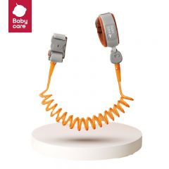 babycare NDD001-200A防走失手环防丢绳牵引绳儿童宝宝防丢失手环安全绳枯叶橘2m