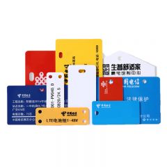 天意州 电缆标识牌 ABS塑料32*68mm单孔