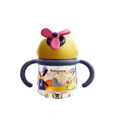 babycare BC2102029风车造型学饮杯儿童宝宝水杯喝水饮水杯ppsu幼儿园tritan-吸管帕洛米小岛