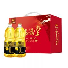 金龙鱼 阳光零反式脂肪压榨葵花仁油 1.5L*2礼盒