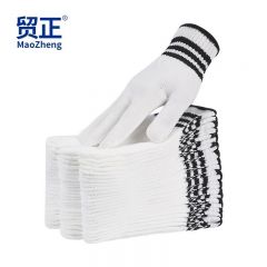 贸正（MAOZHENG） 线手套劳保 加厚防滑耐磨工地干活工业防护劳工棉线劳保用品手套600打杠尼龙60双