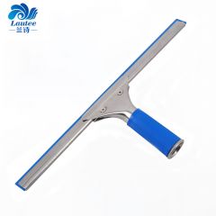 兰诗（LAUTEE） 不锈钢玻璃清洁器擦窗器刮刀刮水器厨房餐厅桌面清理工具 35厘米刮头