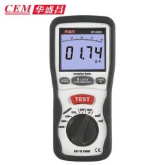 华盛昌（CEM） DT-5505数字绝缘电阻测试仪1000V可调零