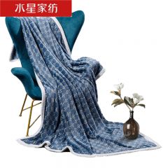 水星家纺 122709 DH雪貂绒毯-浮光180cm×200cm/条