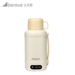 艾贝丽（Abereve） 便携式电热水杯 ABL-SH612  米黄色 1.2L