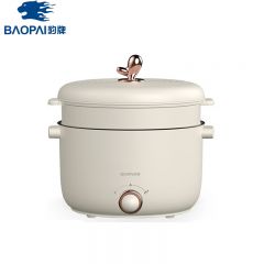 豹牌（BAOPAI） BP-WD661 多功能料理锅精致小巧蒸煮焖火锅家用多用途锅