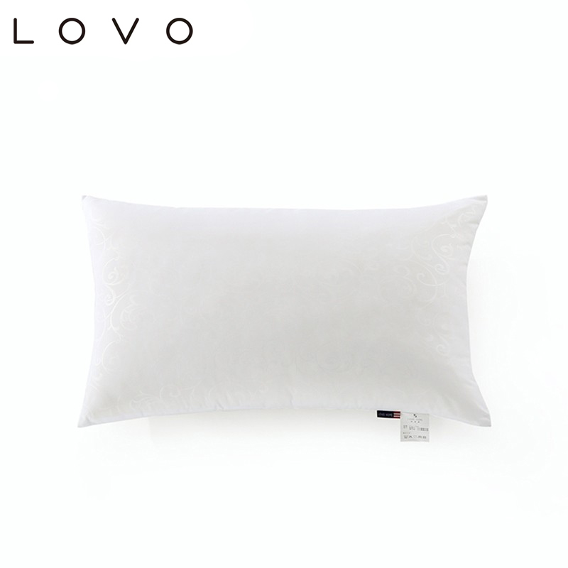 LOVO TG柔梦舒眠枕慢回弹三维卷曲棉枕头500g73x47cm