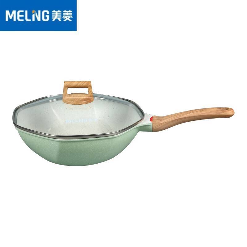 美菱（MeiLing） 平口八角炒锅 MGJ-LC3003/口
