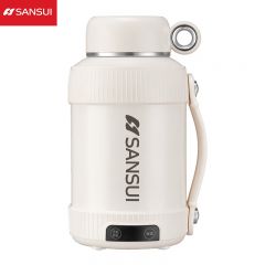 山水（SANSUI） 便携真空电热水杯家用户外保温杯水壶（316不锈钢内胆）JFL-SH12C
