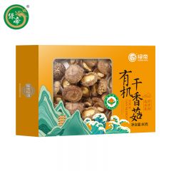绿帝（GREEN KING） 山珍菌菇干货 干香菇 火锅煲汤食材 有机香菇 80g