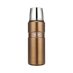 膳魔师（THERMOS） 保温壶不锈钢两用杯盖保温保冷杯水壶水瓶SK-2000车载便携膳魔师 金色