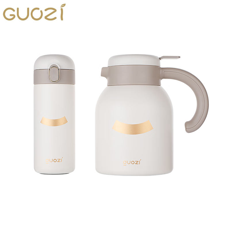 果兹（GUOZI） 美乐多用杯壶套装GZ-B52不锈钢内胆焖壶保温杯
