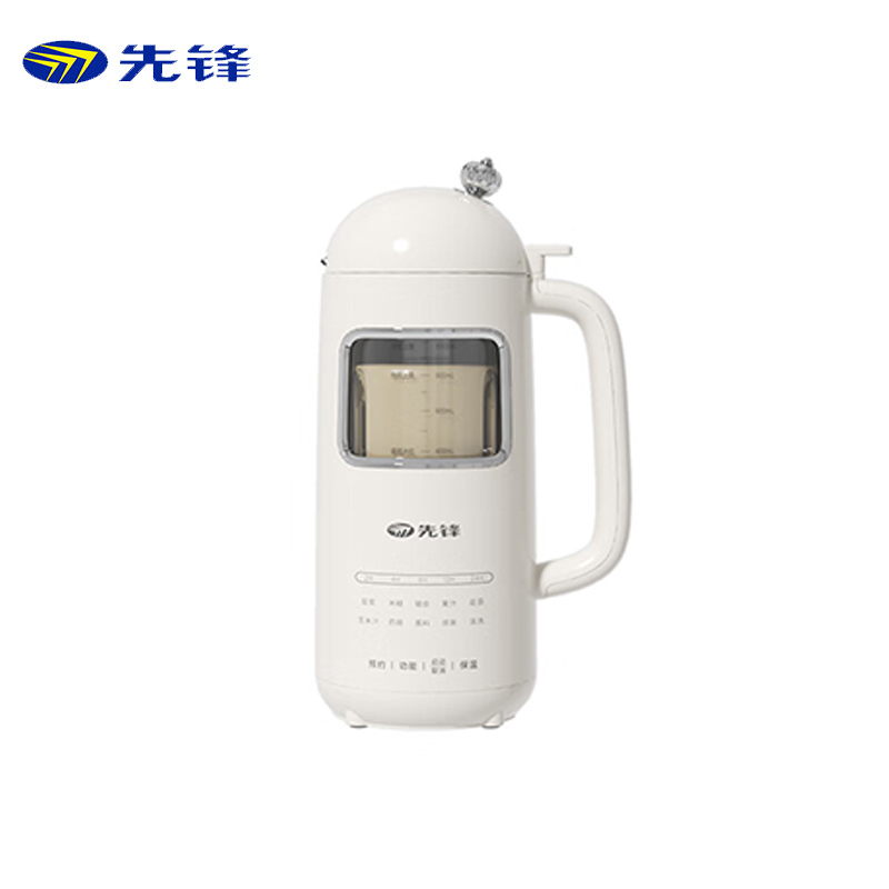 先锋（Singfun） 豆浆机迷你破壁免滤多功能破壁机家用1-3人食预约全自动小型辅食料理机SS2301