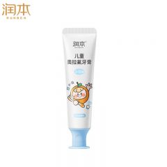 润本（RUNBEN） 儿童奥拉氟牙膏60g*1瓶3-6-12岁含氟防蛀防龋齿宝宝换牙期牙膏不吞咽