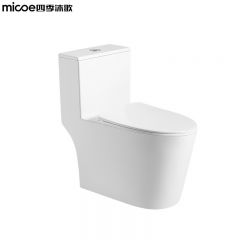 四季沐歌（MICOE）普通抽水马桶 一级节水虹吸大冲力家用坐便器防臭抗菌坐便器
