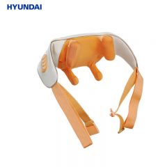 HYUNDAI 肩颈按摩器斜方肌腰背腿部颈部按摩仪按摩枕HY-003