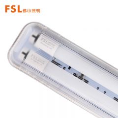 佛山照明（FSL）T8 1.2米双管三防支架+40W灯管 6500K 一套