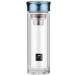 康宁（Corelle Brands） 钛蓝玻璃杯325ml WK-SB325P03C-JY/KZ 钛蓝玻璃杯325ml 325ml
