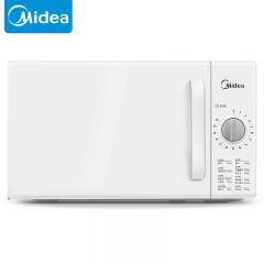 美的（Midea） M100微波炉20升大容量旋转加热600W变频速热家用多功能快速加热白色