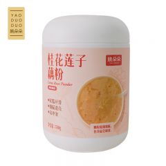 姚朵朵 营养早餐代餐速溶代餐冲泡速食 桂花莲子藕粉350g/罐