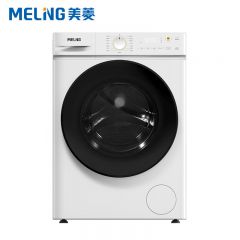 美菱（MeiLing） S1G100B十分薄滚筒洗衣机全自动 10公斤超薄除菌桶自洁 白色