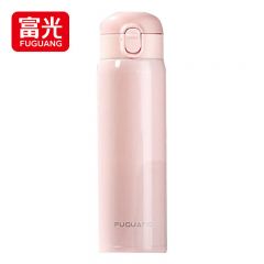 富光（FUGUANG） FGZ2111-500宇动弹盖杯真空保温杯喝水杯子 粉色