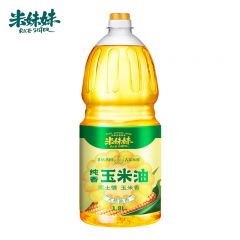 米妹妹（MIMEIMEI） 纯香玉米油1.8L 食用油 物料压榨油 一级 家庭炒菜烹饪油
