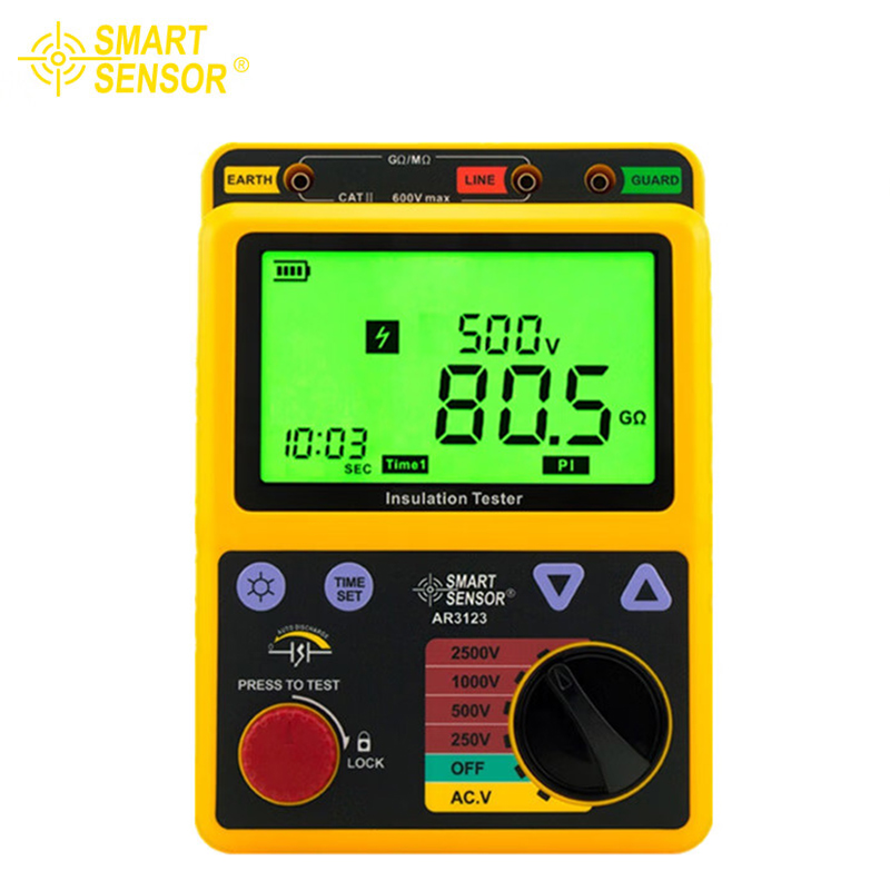 希玛 高压兆欧表250V/500V/1000V/2500V AR3123