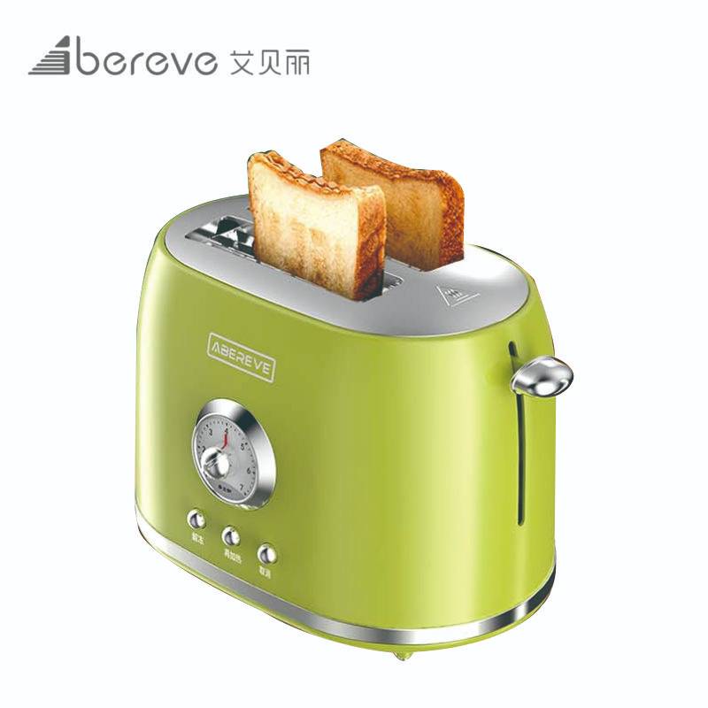 艾贝丽（Abereve） 早餐机三明治机多士炉ABL-DSL73牛油果绿