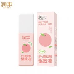 润本（RUNBEN） 9%避蚊胺桃子香驱蚊液75ml户外防蚊虫叮咬花露水驱蚊喷雾