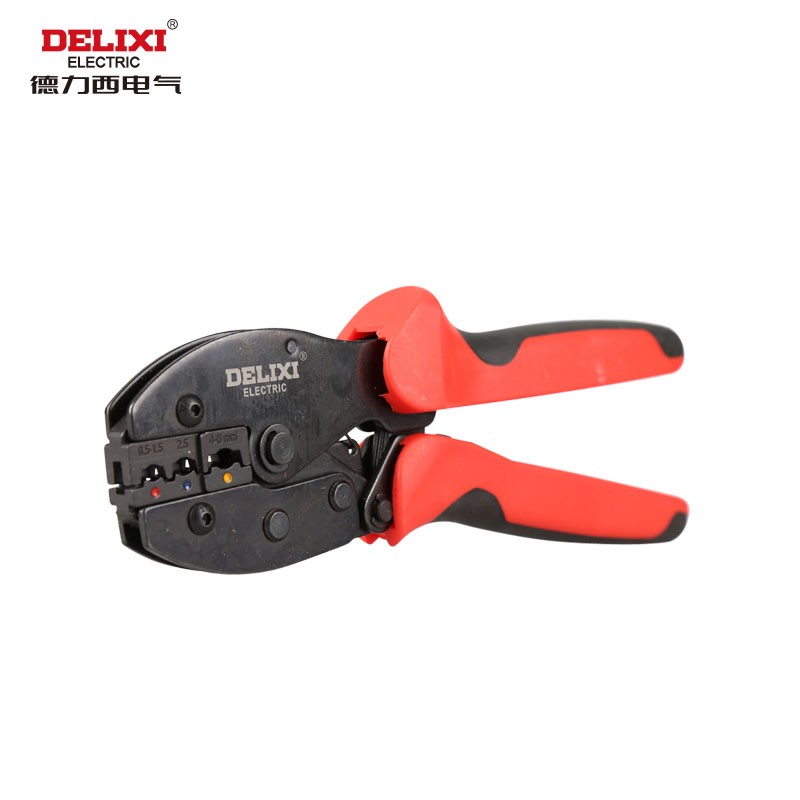 德力西电气（DELIXI ELECTRIC）绝缘端子压线钳裸端子管型端子压线接线钳插簧端子钳紧线钳 LY03B插簧端子压线钳0.5-6mm2