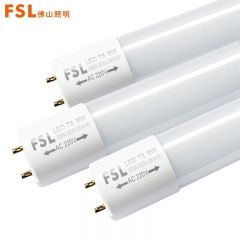 佛山照明（FSL）T8晶辉灯管 8w 黄光 双端0.6米 普通包装