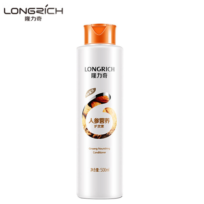 隆力奇（LONGRICH）人参营养润发乳烫染发受损焗油修护柔顺 营养护发素500ml