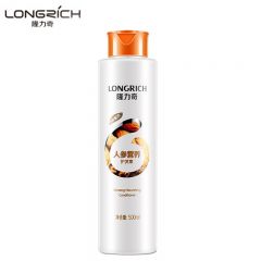 隆力奇（LONGRICH）人参营养润发乳烫染发受损焗油修护柔顺 营养护发素500ml
