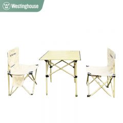 西屋（Westinghouse） MN18B户外随享套装Pro户外露营折叠椅便携式靠背写生躺椅小号蛋卷桌2把椅子