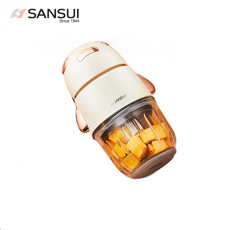 山水（SANSUI） XLJ307婴儿宝宝辅食机料理机多功能幼儿家用打泥机白色