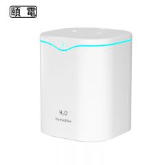 颐电 AD-8949加湿器氛围灯净化空气小型USB款双喷2000ML白色