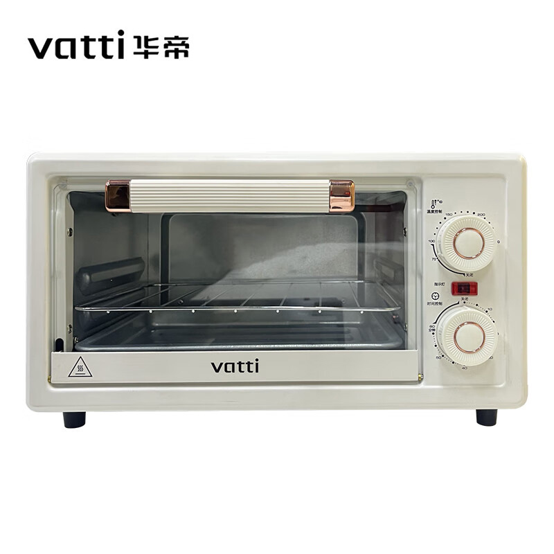 华帝（VATTI） 电烤箱一体家用12L小烤箱稳定控温上下管加热调温小烤箱VDKX001CHY 电烤箱