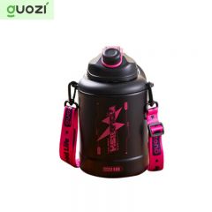 果兹（GUOZI）悦途吨吨桶GZ-B59 316不锈钢内胆保温壶1600ml 黑色