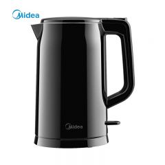 美的（Midea） 家用大容量1.7L电热水壶MK-AEK17S01 黑色 1.7L