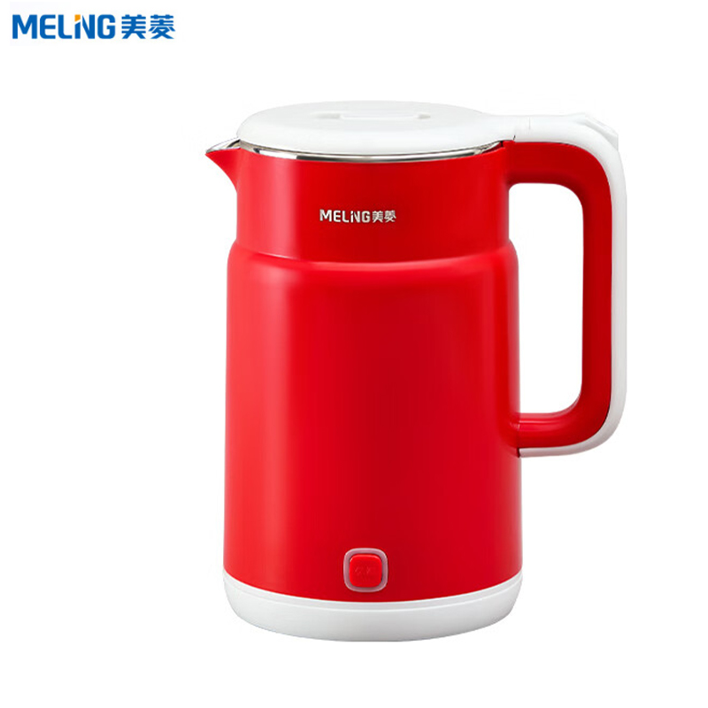 美菱（MeiLing） MH-LC1835电热水壶大功率速热不锈钢内胆家用开水壶1.7L
